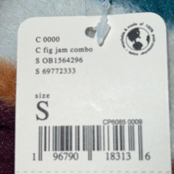 Free People Fig Jam Combo Ciara Fuzzy Sweater Mini Skirt size Small - Picture 5 of 13